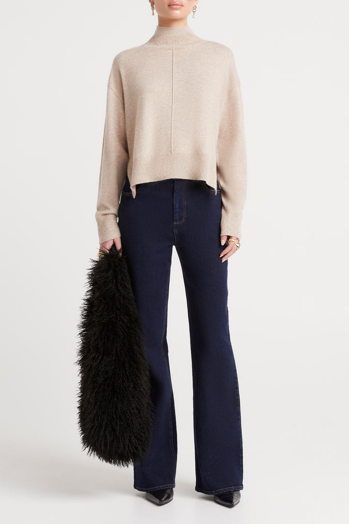 Husk Cashwool High Neck Knit