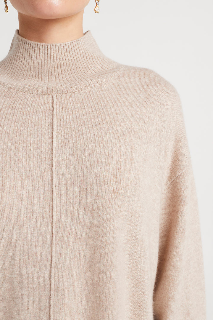 Husk Cashwool High Neck Knit
