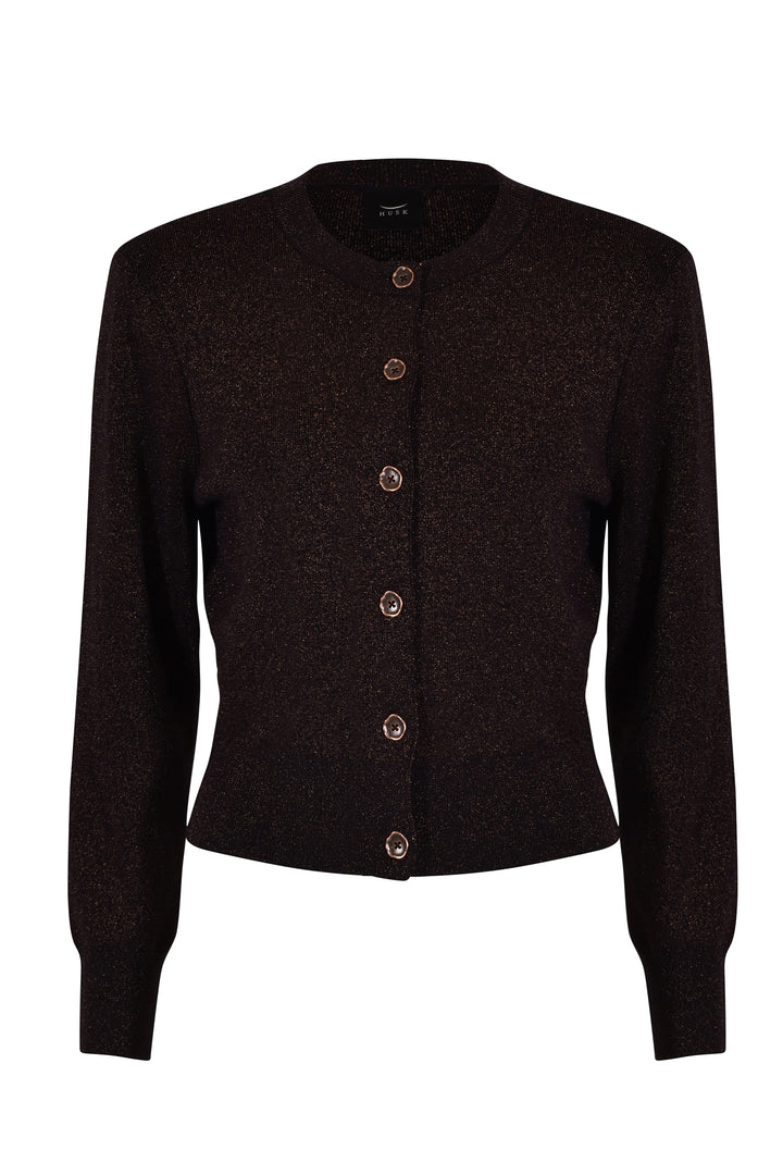 Husk Lurex Knit Cardigan