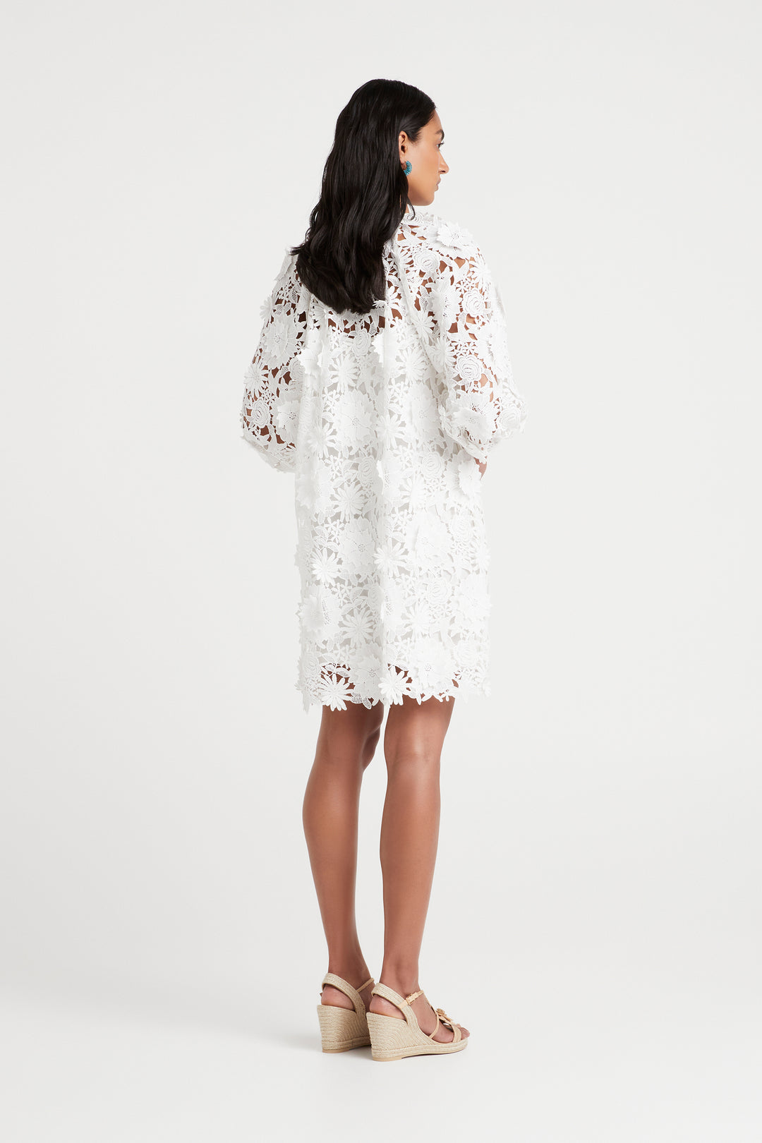 Husk Luna Mini Dress - White