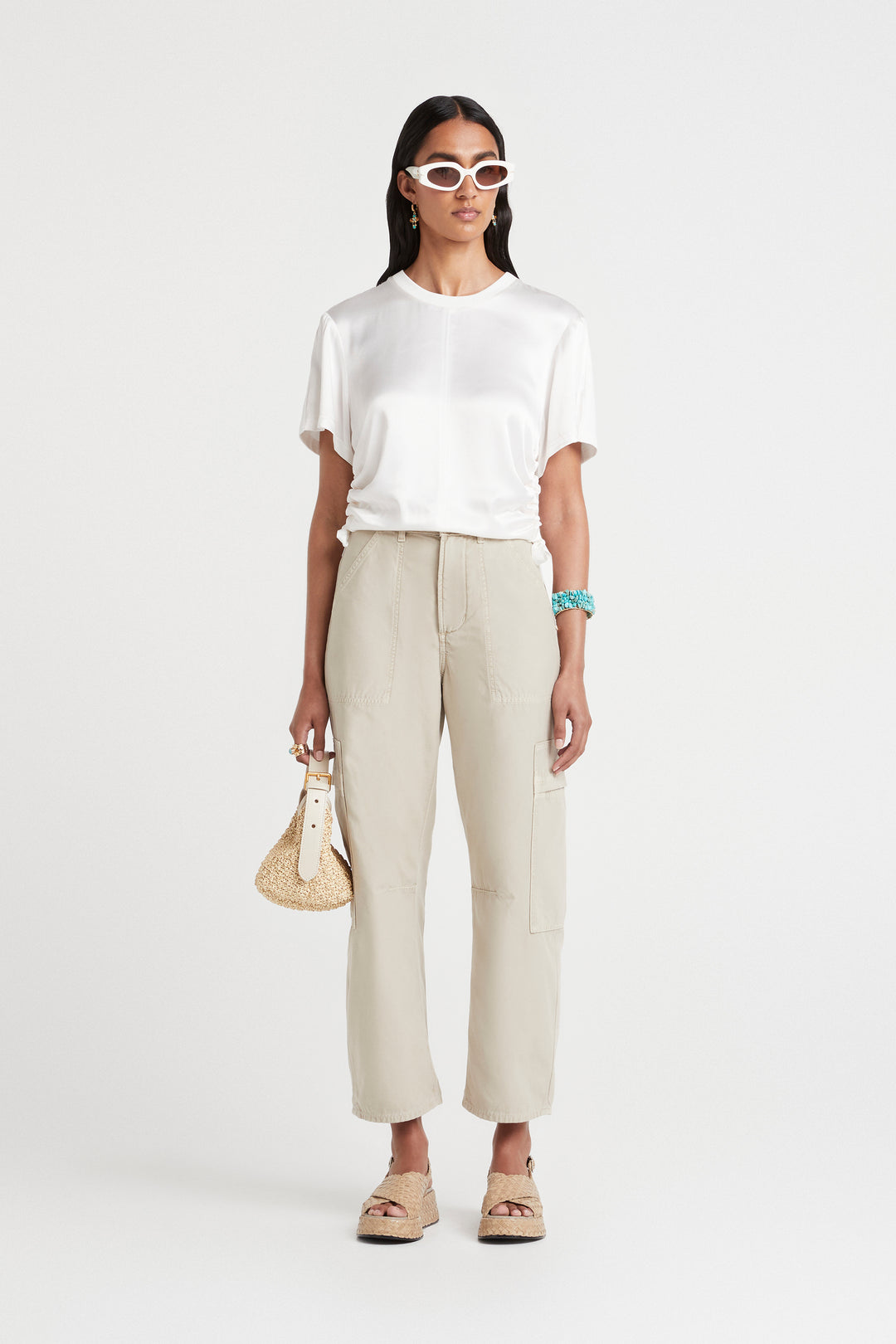 Husk Eden Top - Oyster