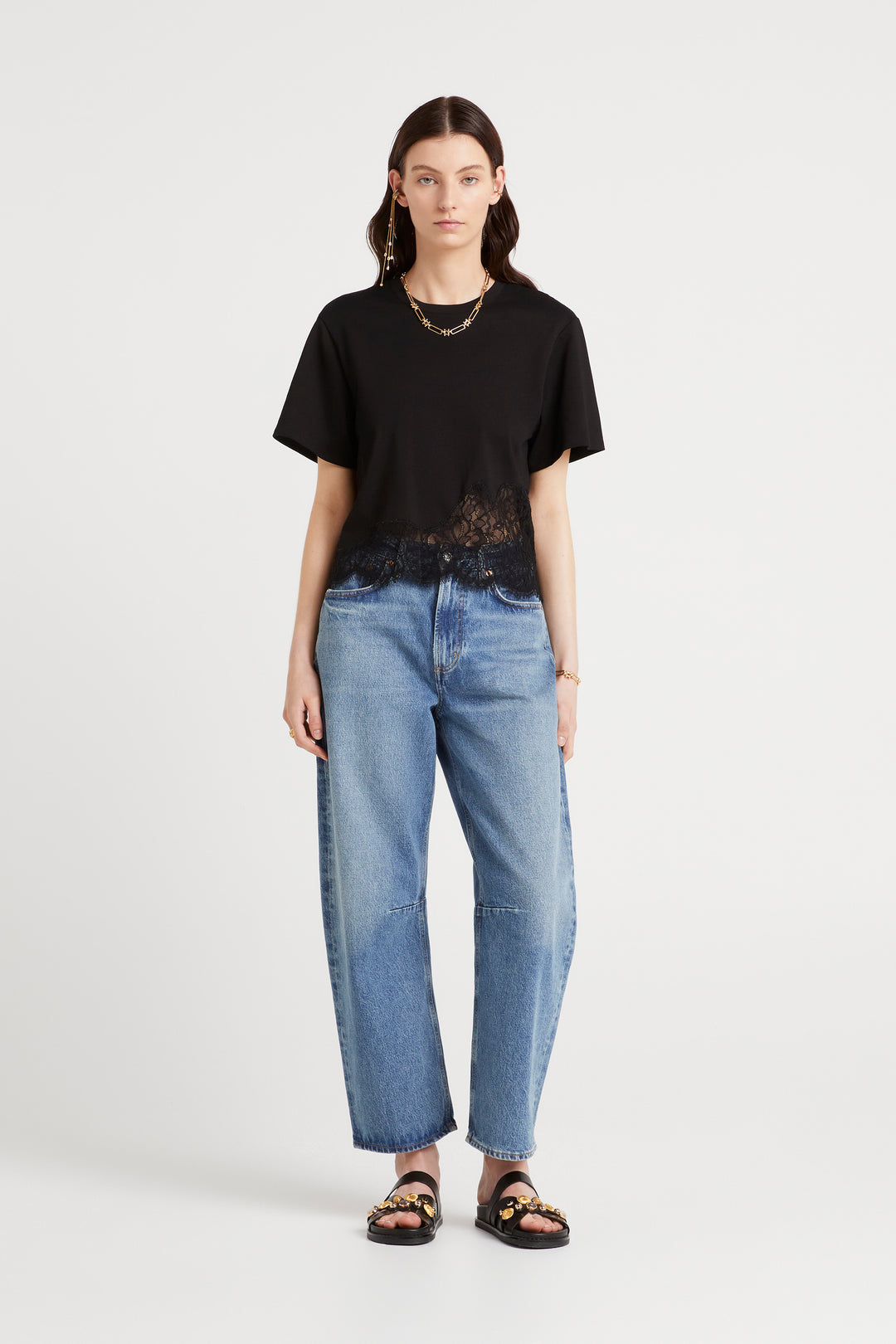 Husk Sasha Tee - Black