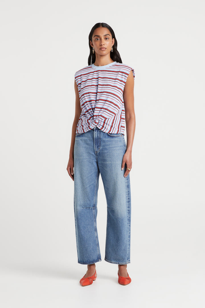 Husk Stripe Twist Tank