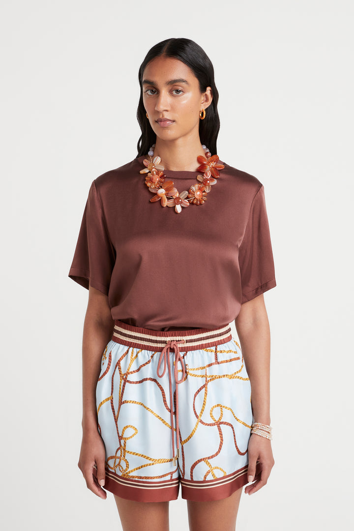Husk Audrey Top - Chocolate
