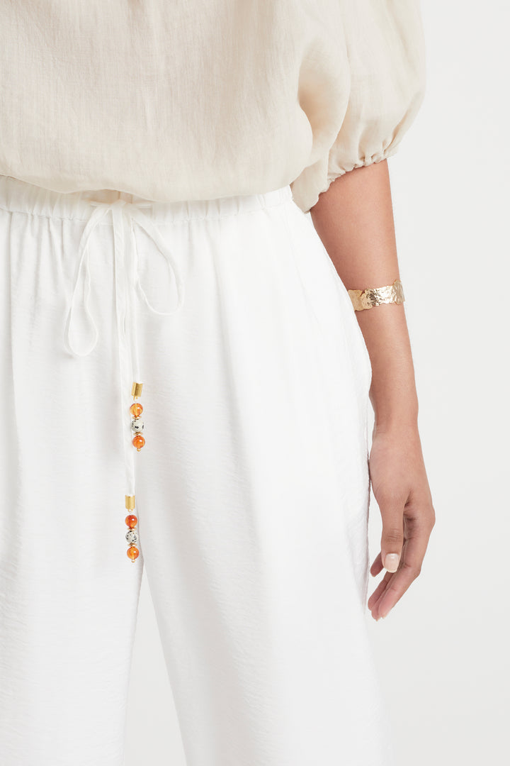 Husk Eden Pant - White