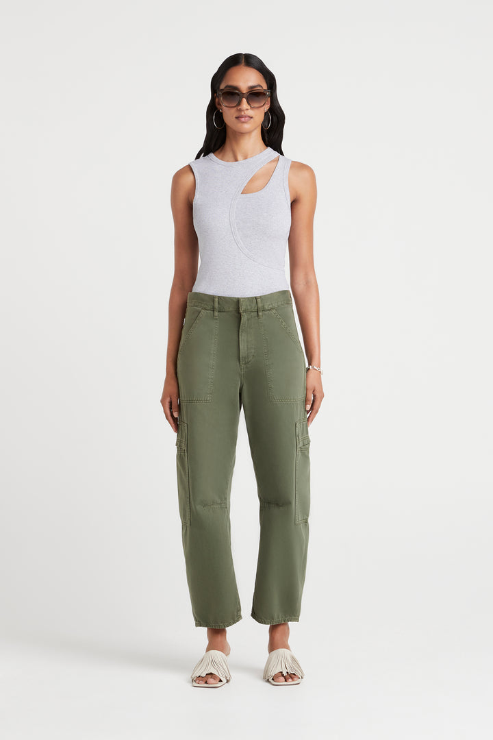 Husk Layered Tank - Grey Marle