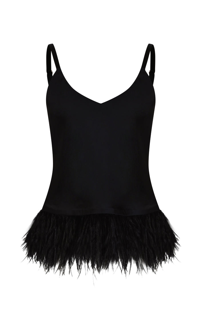 Husk Cecilia Cami - Black