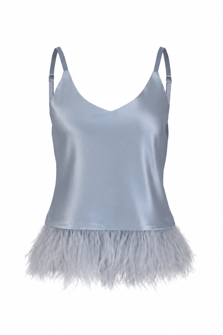 Husk Cecilia Cami - Pale Blue