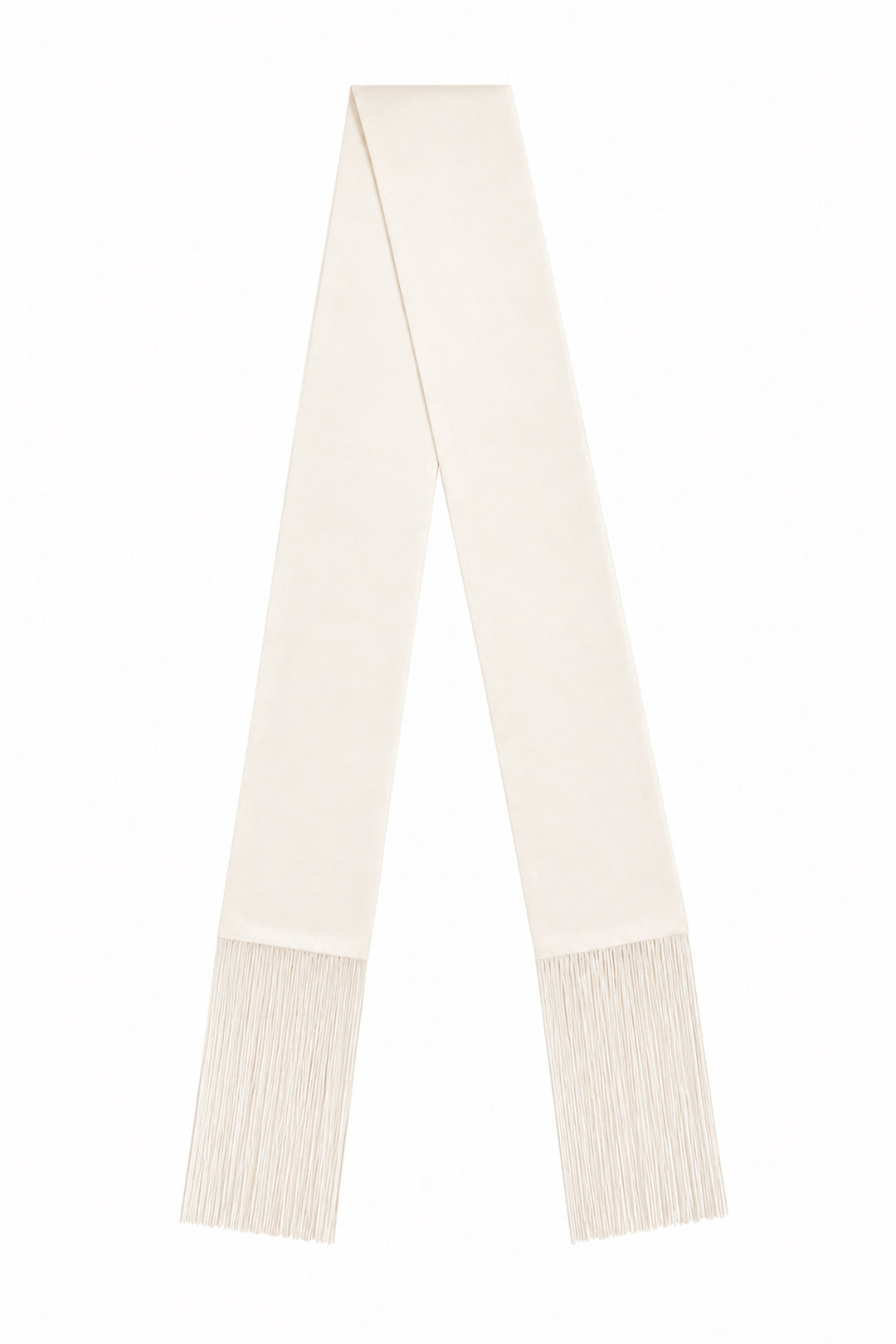 Husk Aveline Fringe Scarf - Oyster