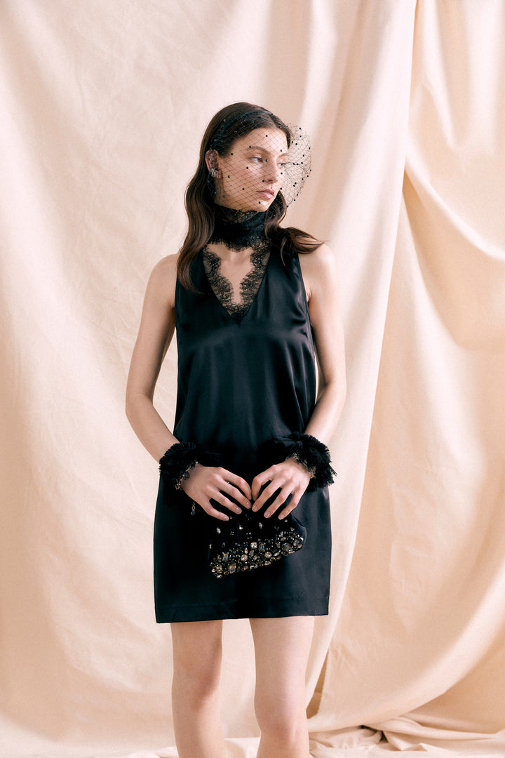 Husk Sloane Mini Dress - Black