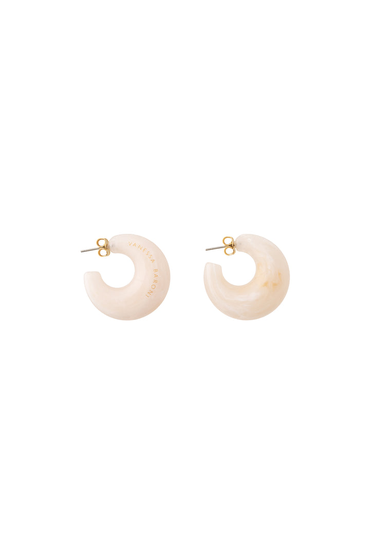 Vanessa Baroni Moon Earrings