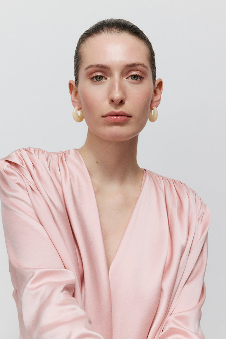 Vanessa Baroni Moon Earrings