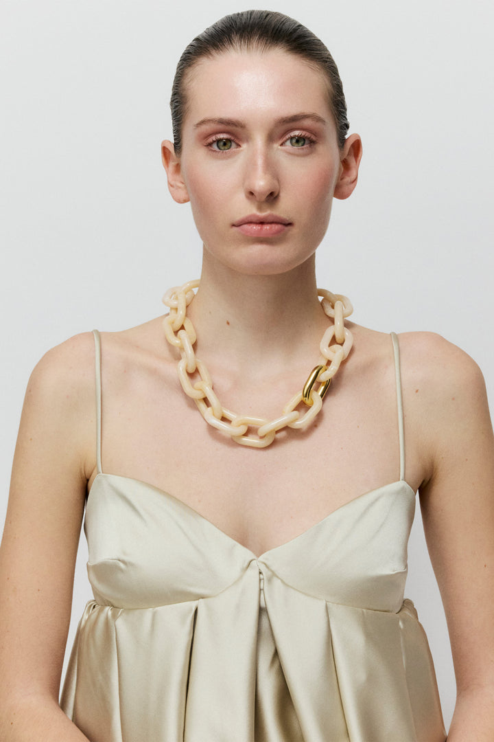 Vanessa Baroni Oval Necklace