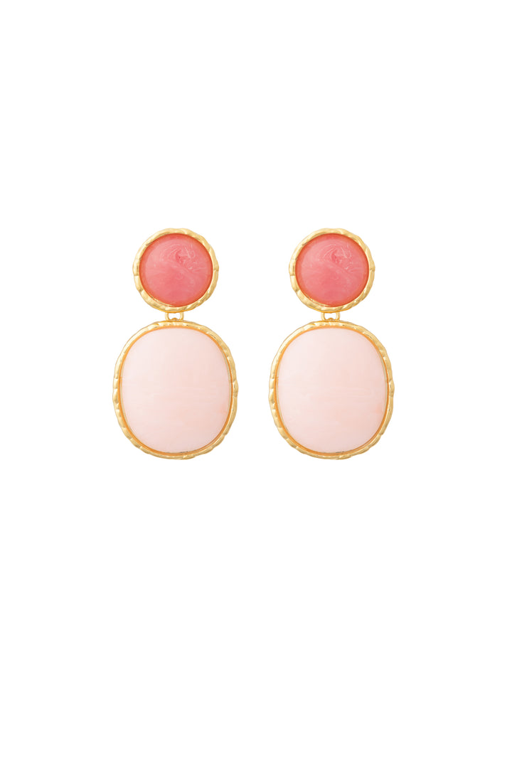 Vanessa Baroni Vintage Oval Earrings