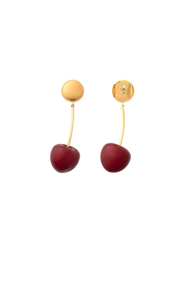 Vanessa Baroni Cherry Earrings