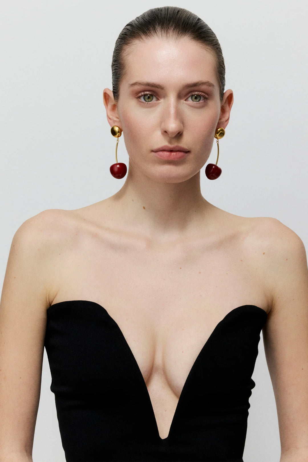 Vanessa Baroni Cherry Earrings