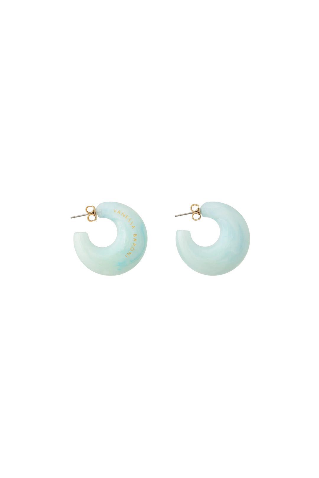 Vanessa Baroni Moon Earrings