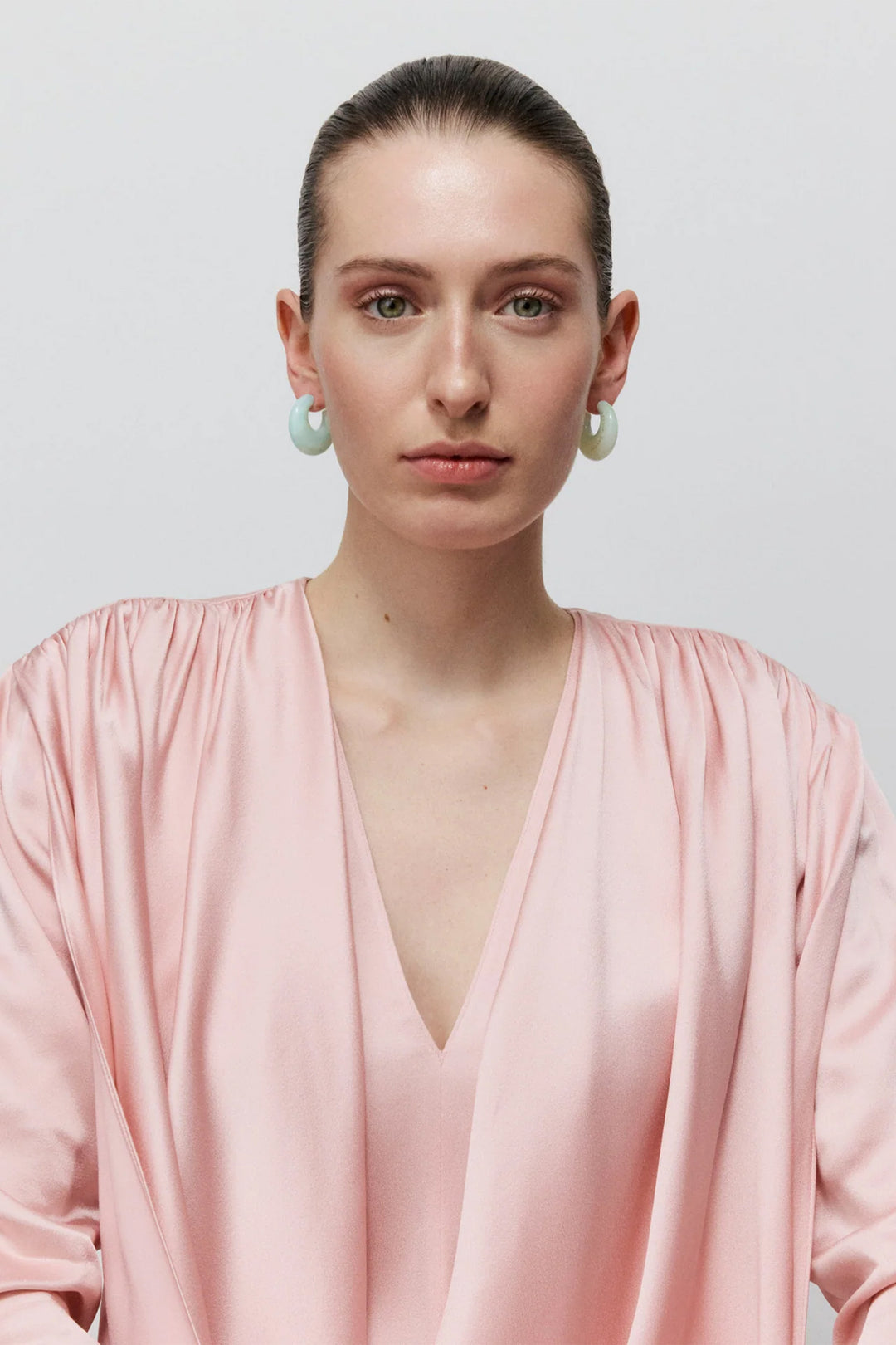 Vanessa Baroni Moon Earrings