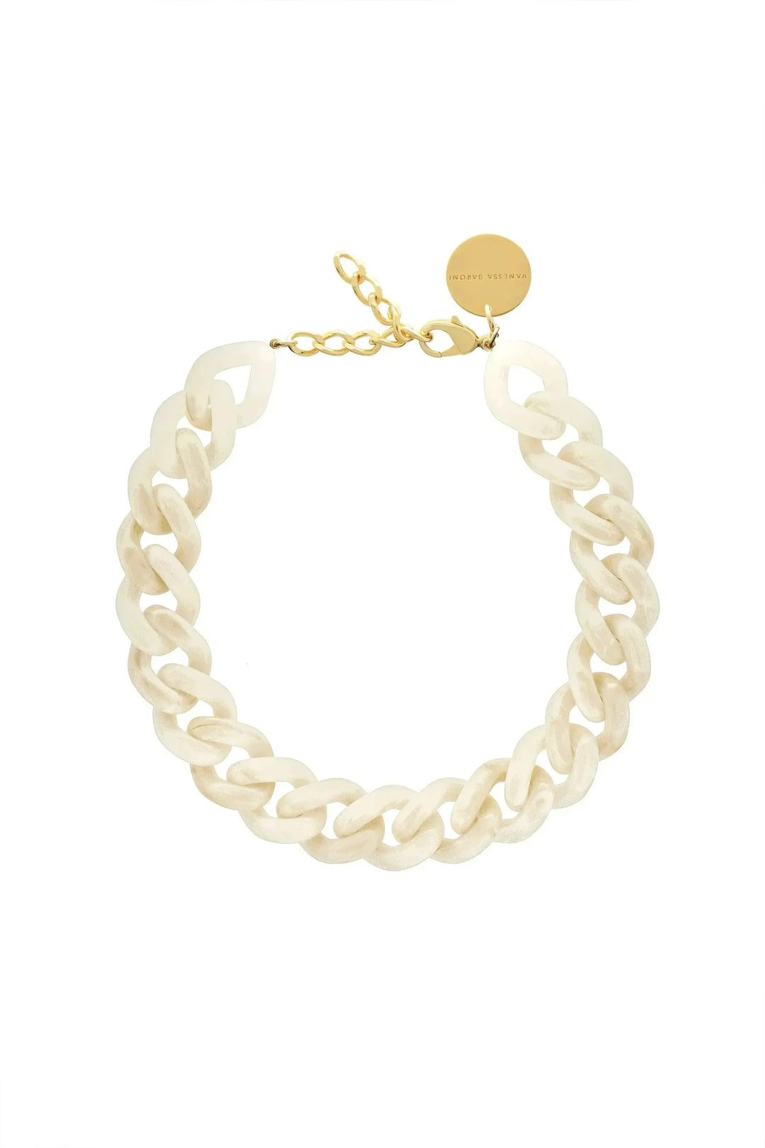Vanessa Baroni Flat Chain Necklace