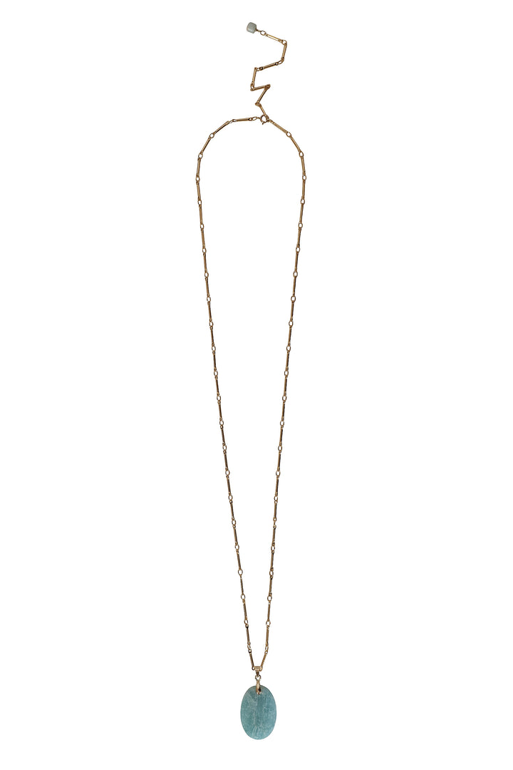 Husk x Alouette Design Drop Pendant Neckace