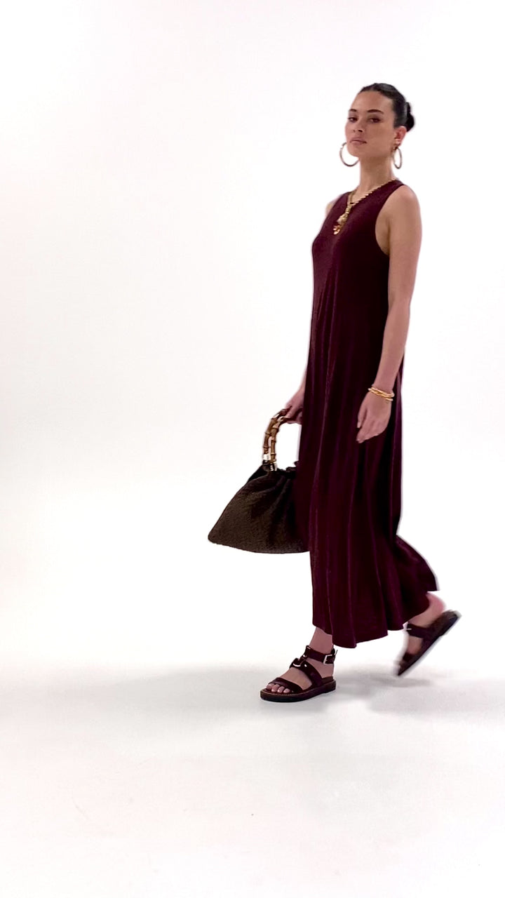 Husk Elika Dress - Chestnut