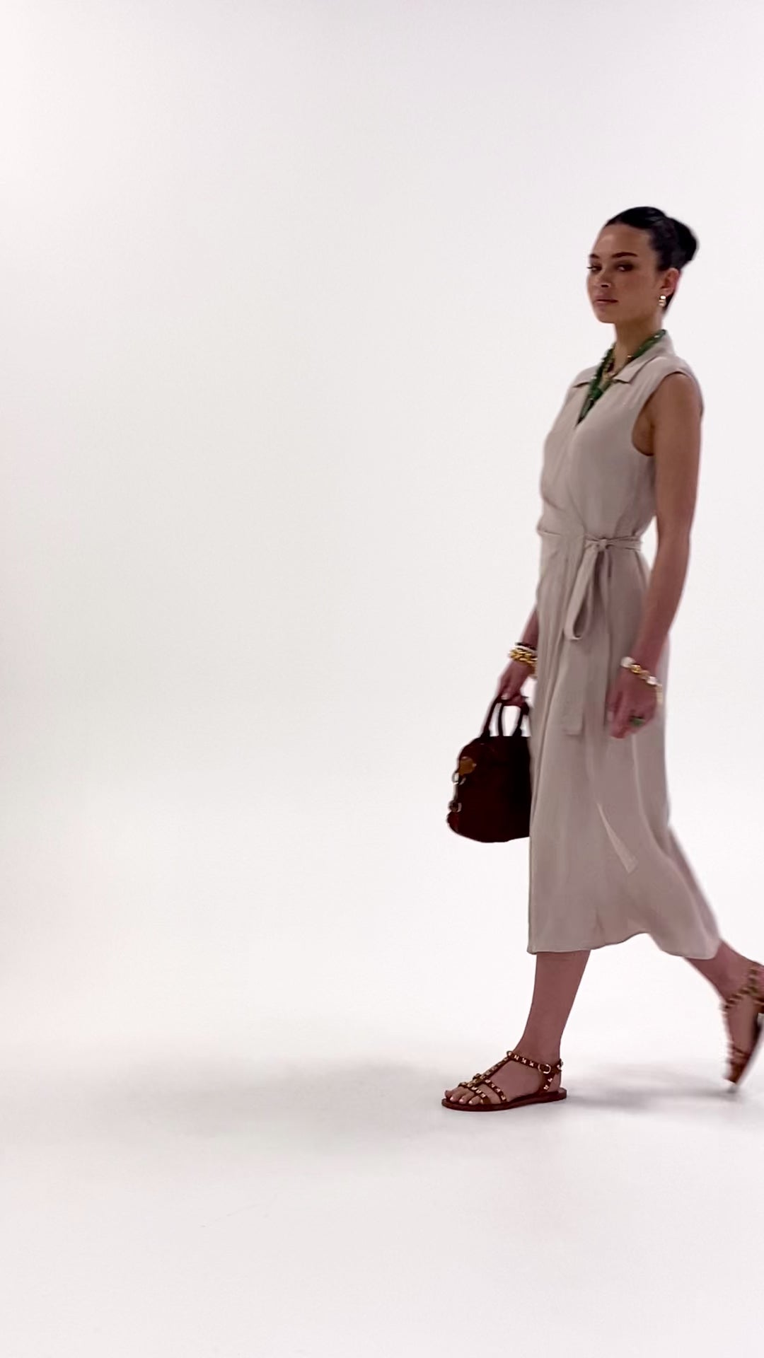Husk Ines Dress - Stone