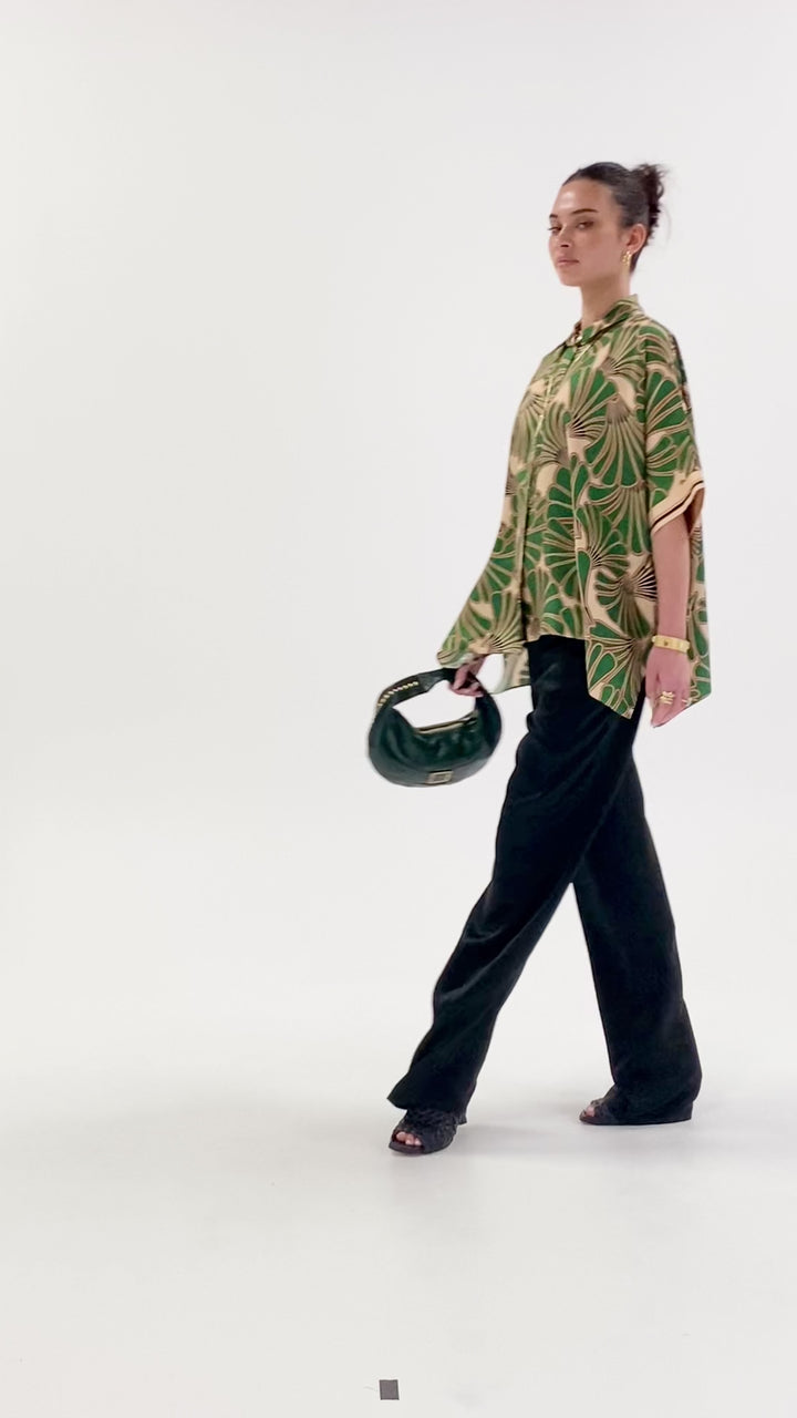 Husk Hazel Top - Print