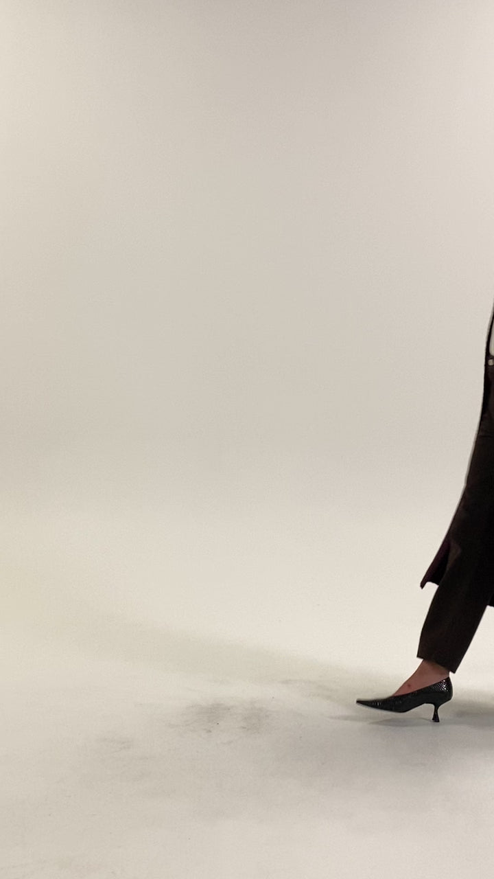 Husk Long Boucle Cardigan