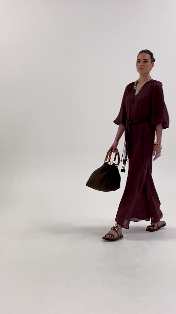Husk Daphni Kaftan - Chocolate