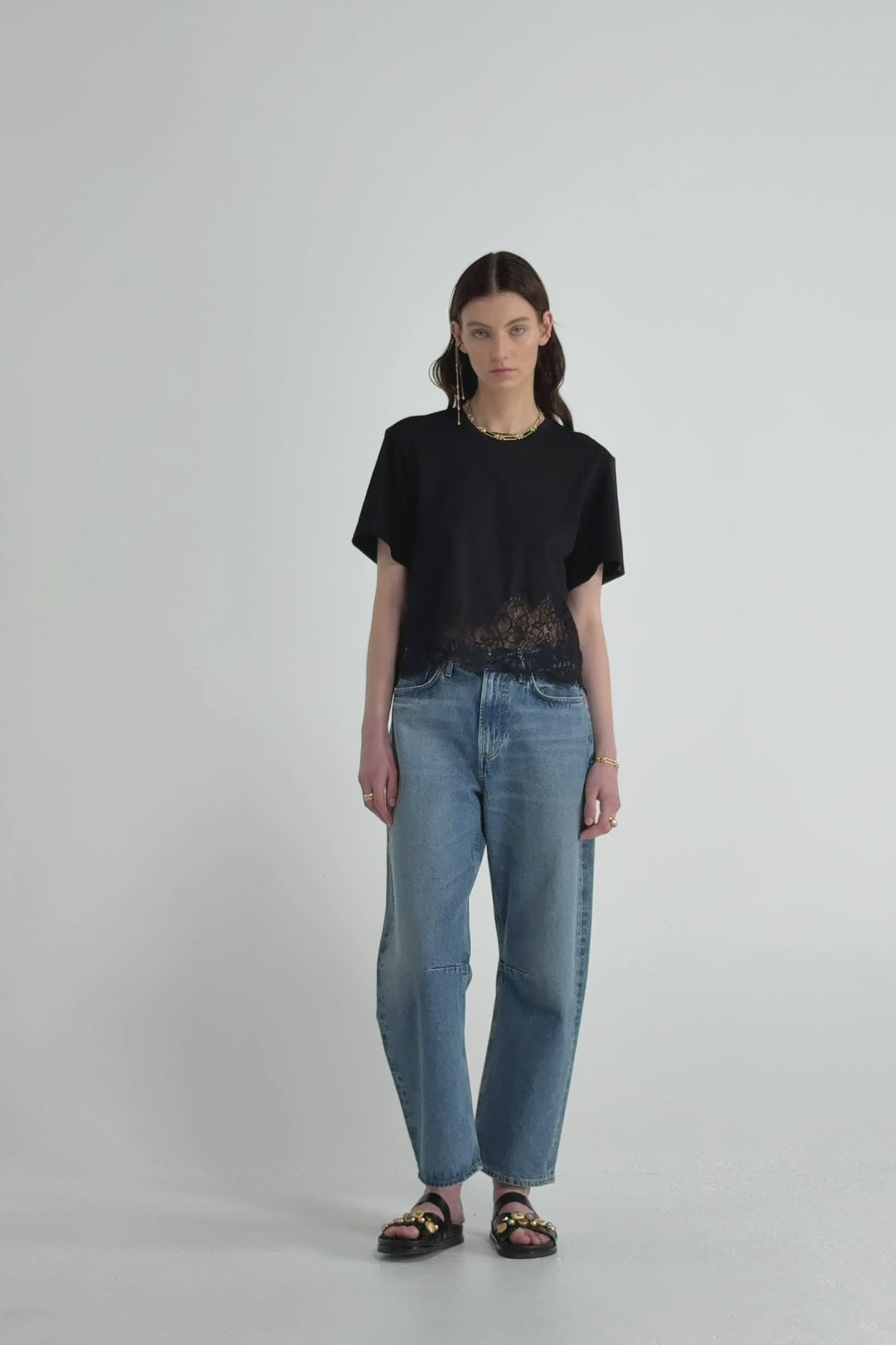 Husk Sasha Tee - Black