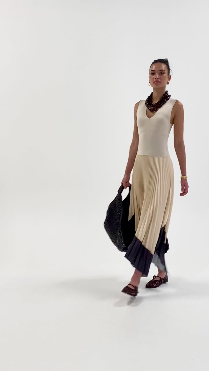Husk Elodie Dress - Oyster