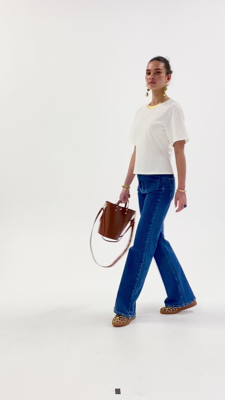 Husk Elise Tee - White