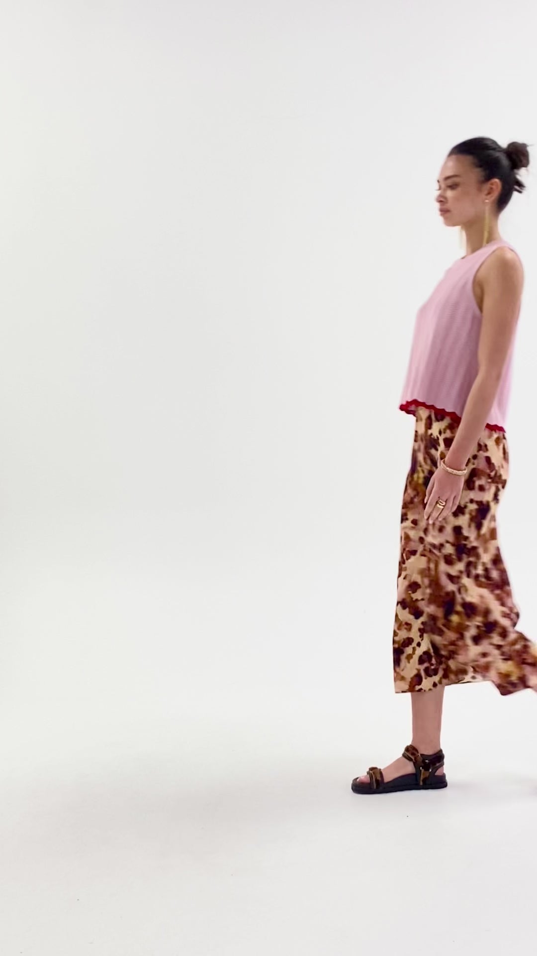 Husk Sakura Skirt - Print