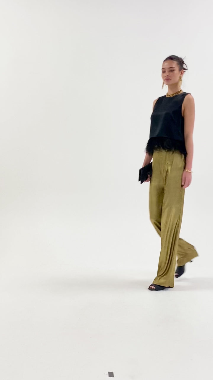 Husk Lily Top - Black