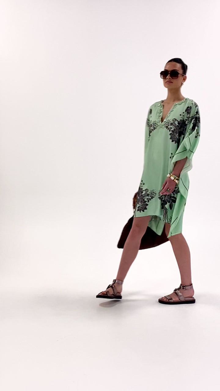 Husk Serafina Kaftan - Print