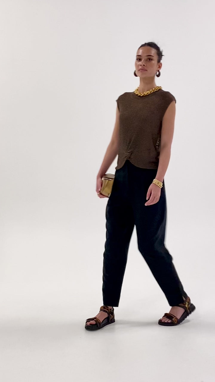 Husk Twist Knit - Bronze