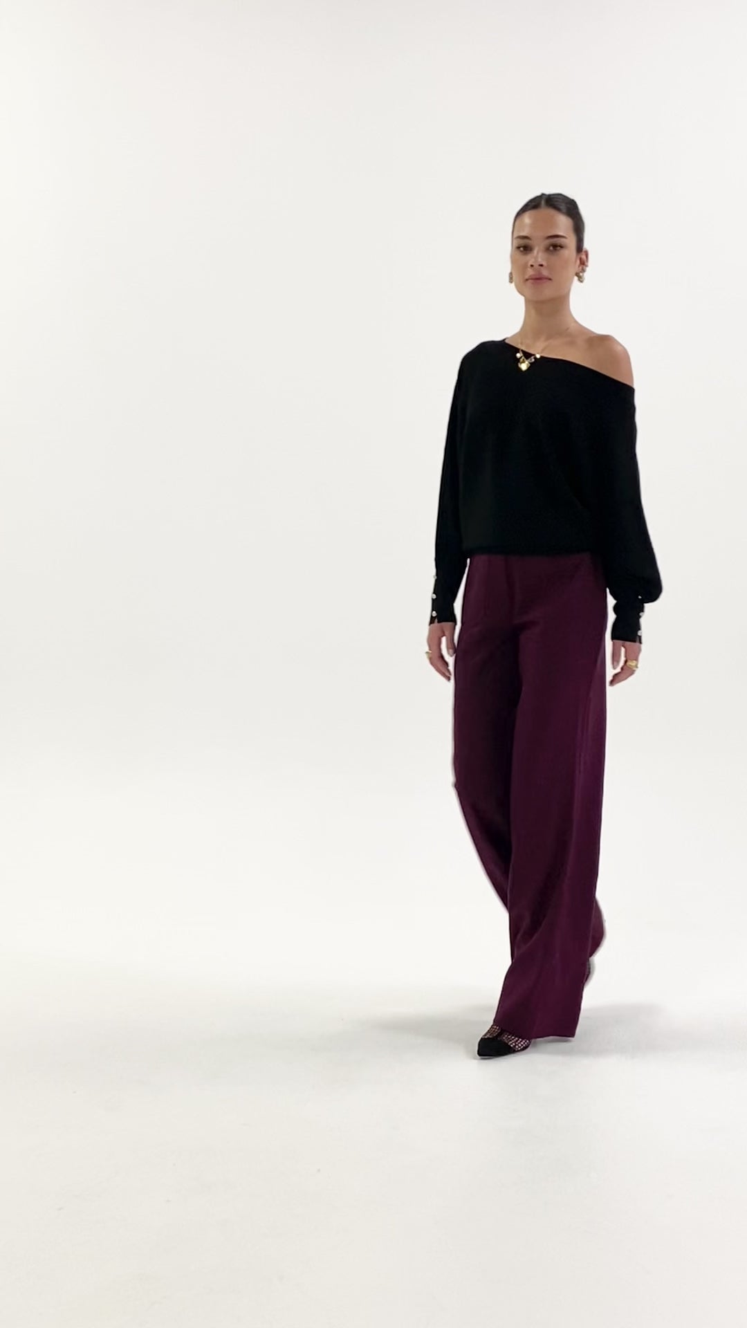 Husk Merino Off-Shoulder Knit