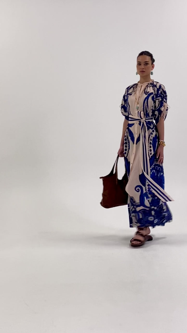 Husk Solani Kaftan - Print