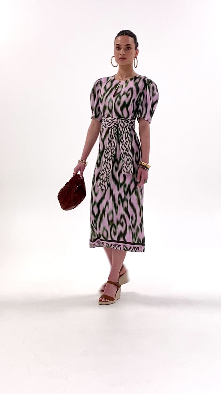 Husk Coral Dress - Print