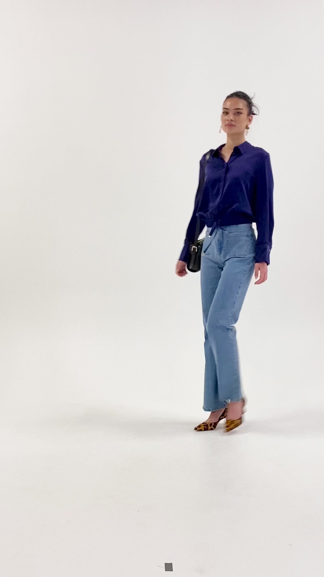 Husk Azalea Top - Navy
