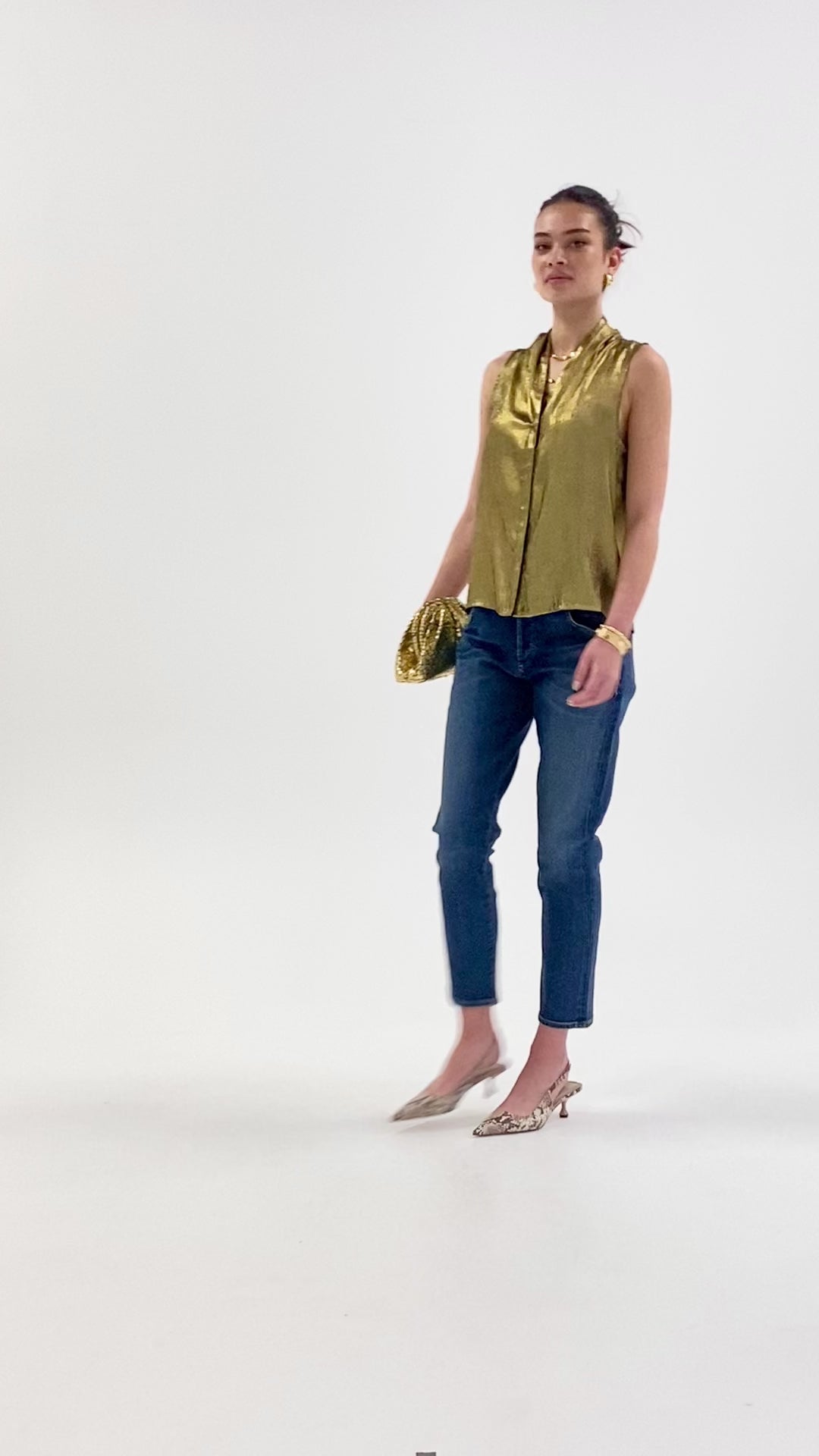 Husk Aurelia Top - Gold