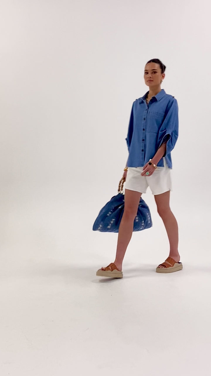Husk Ziva Shirt - Blue