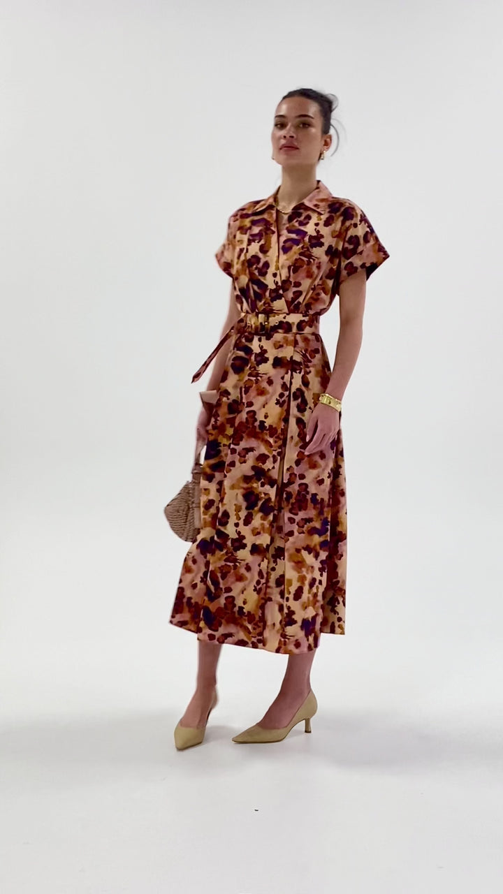 Husk Sakura Wrap Dress - Print