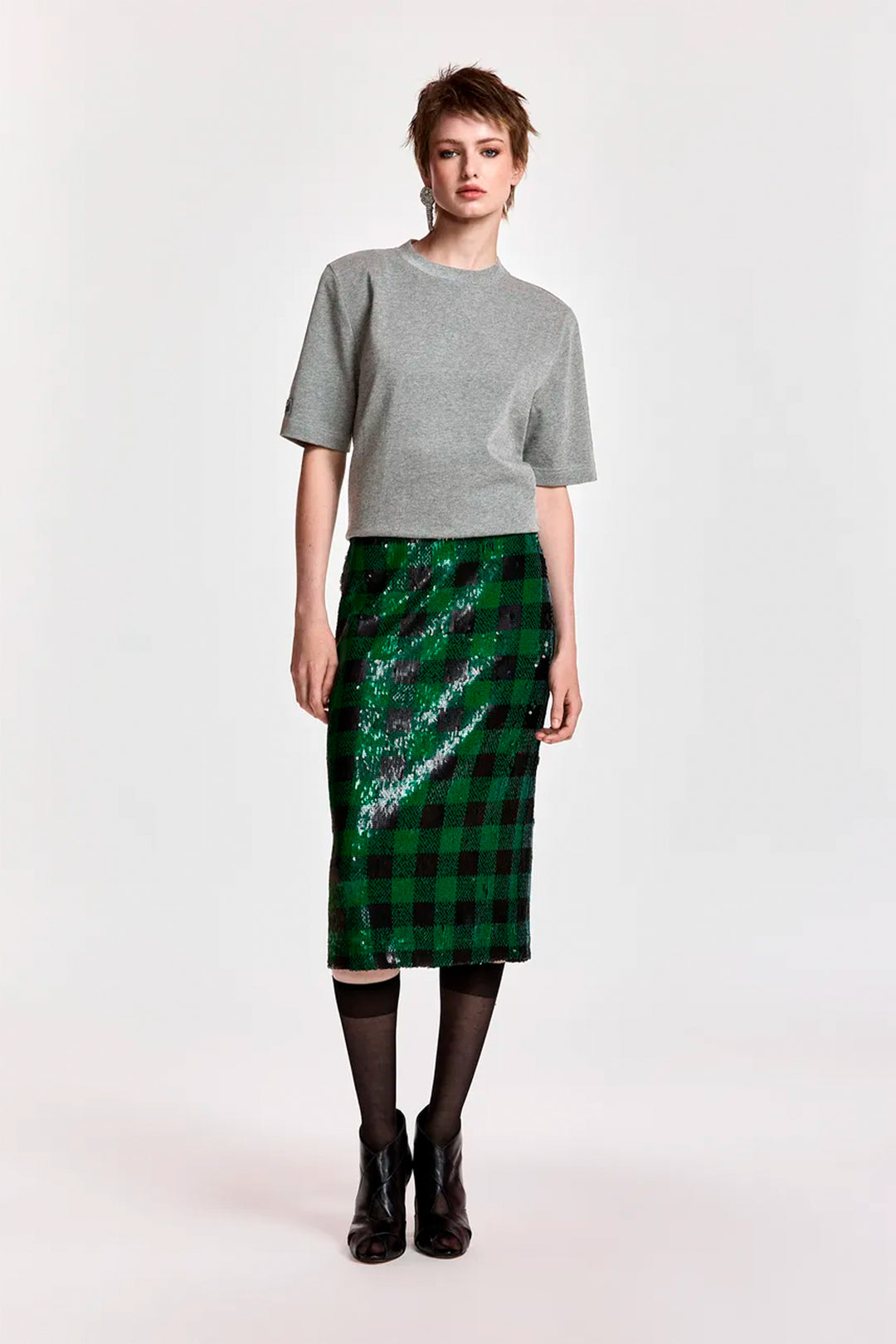 Essentiel Antwerp Knitwear Sequin Skirt