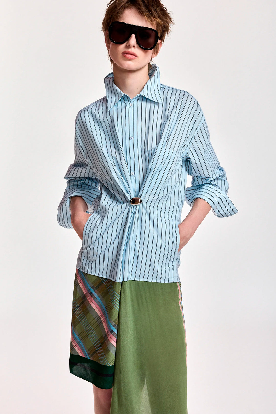 Essentiel Antwerp Krystal Shirt Dress