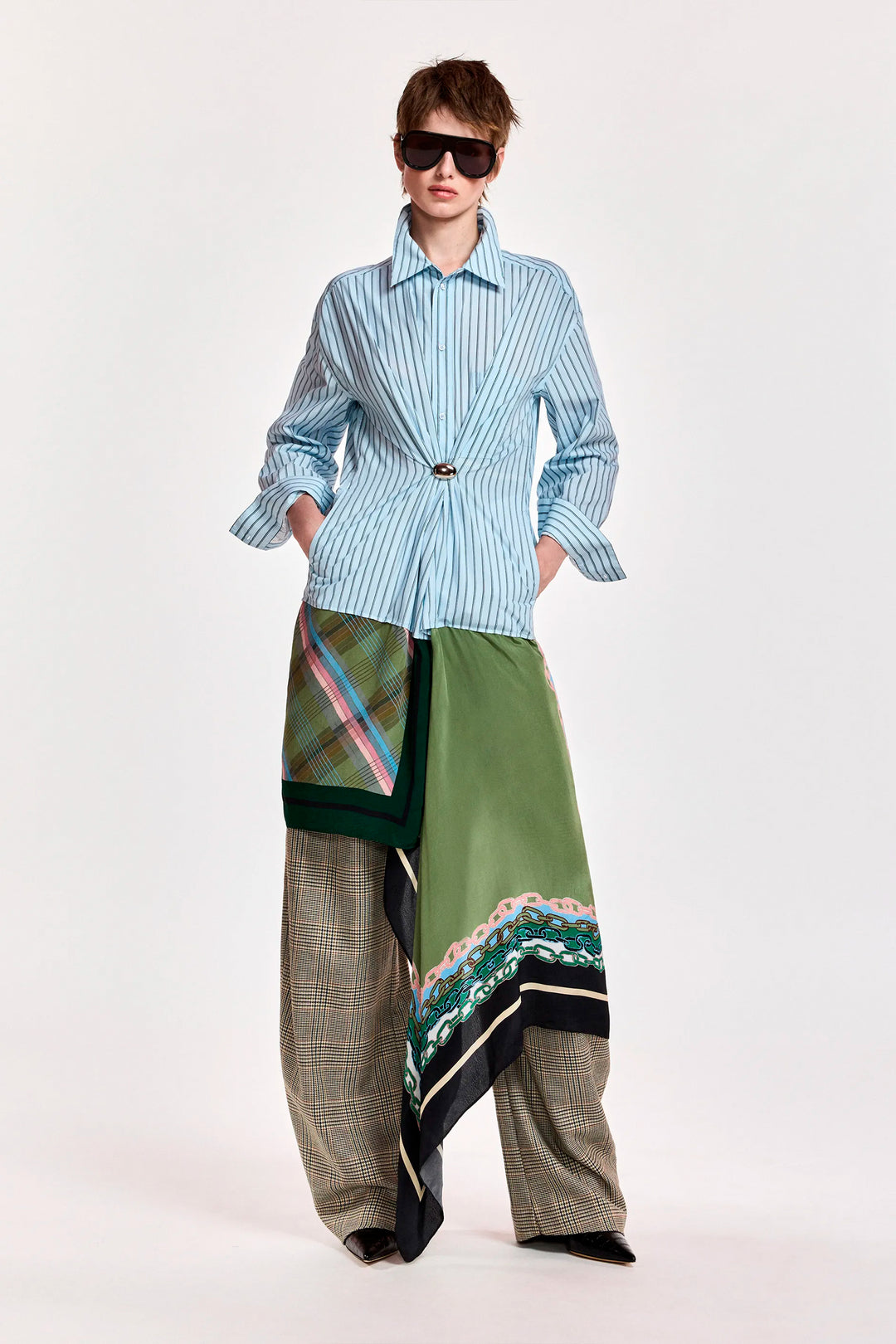 Essentiel Antwerp Krystal Shirt Dress