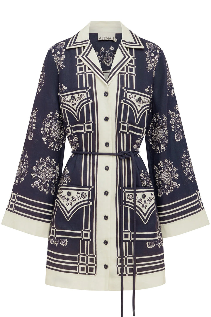 Alemais Banderra Mini Dress