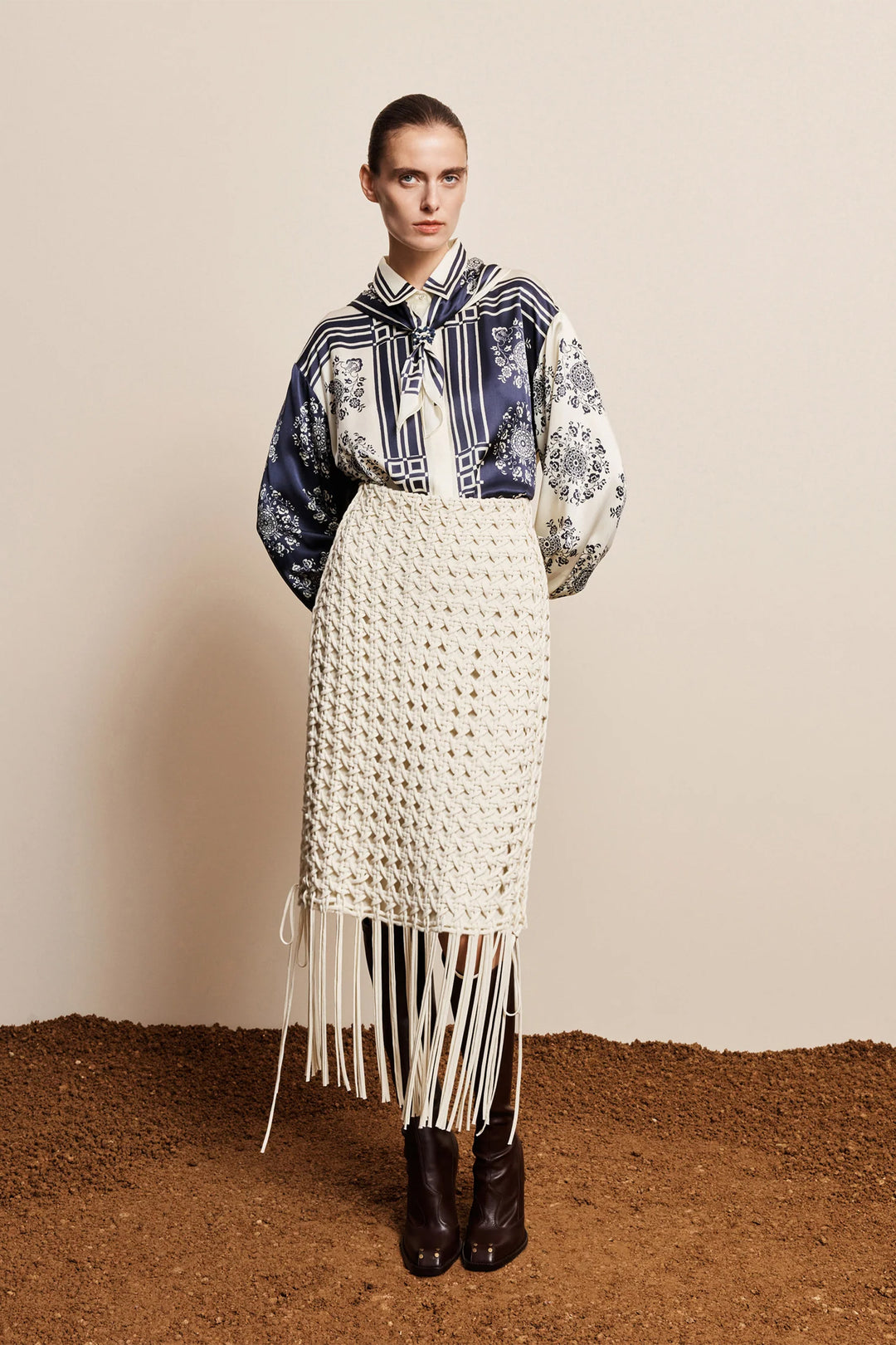 Alemais Weave Skirt
