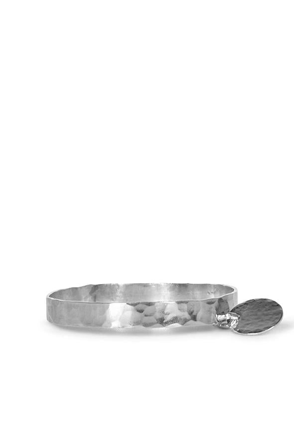 Alouette Design
 Narrow Hammered - Silver