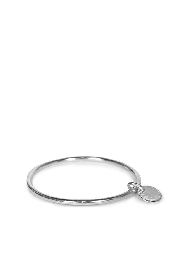 Alouette Design
 Round Bangle - Silver